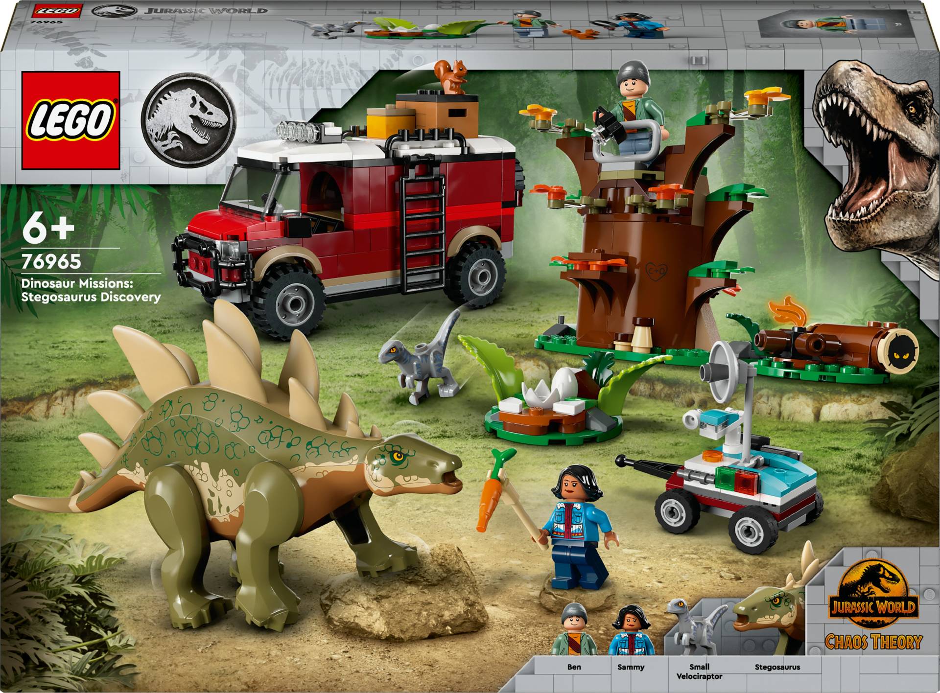 LEGO Jurassic World 76965 Dinosaurier-Missionen: Entdeckung des Stegosaurus von LEGO