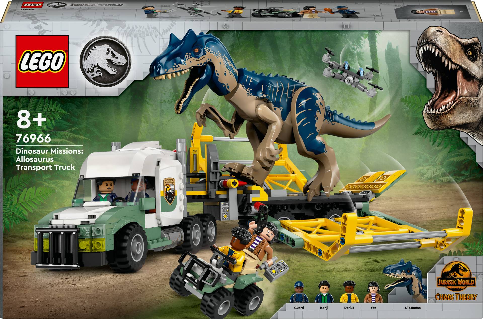 LEGO Jurassic World 76966 Dinosaurier-Missionen: Allosaurus-Transporter von LEGO