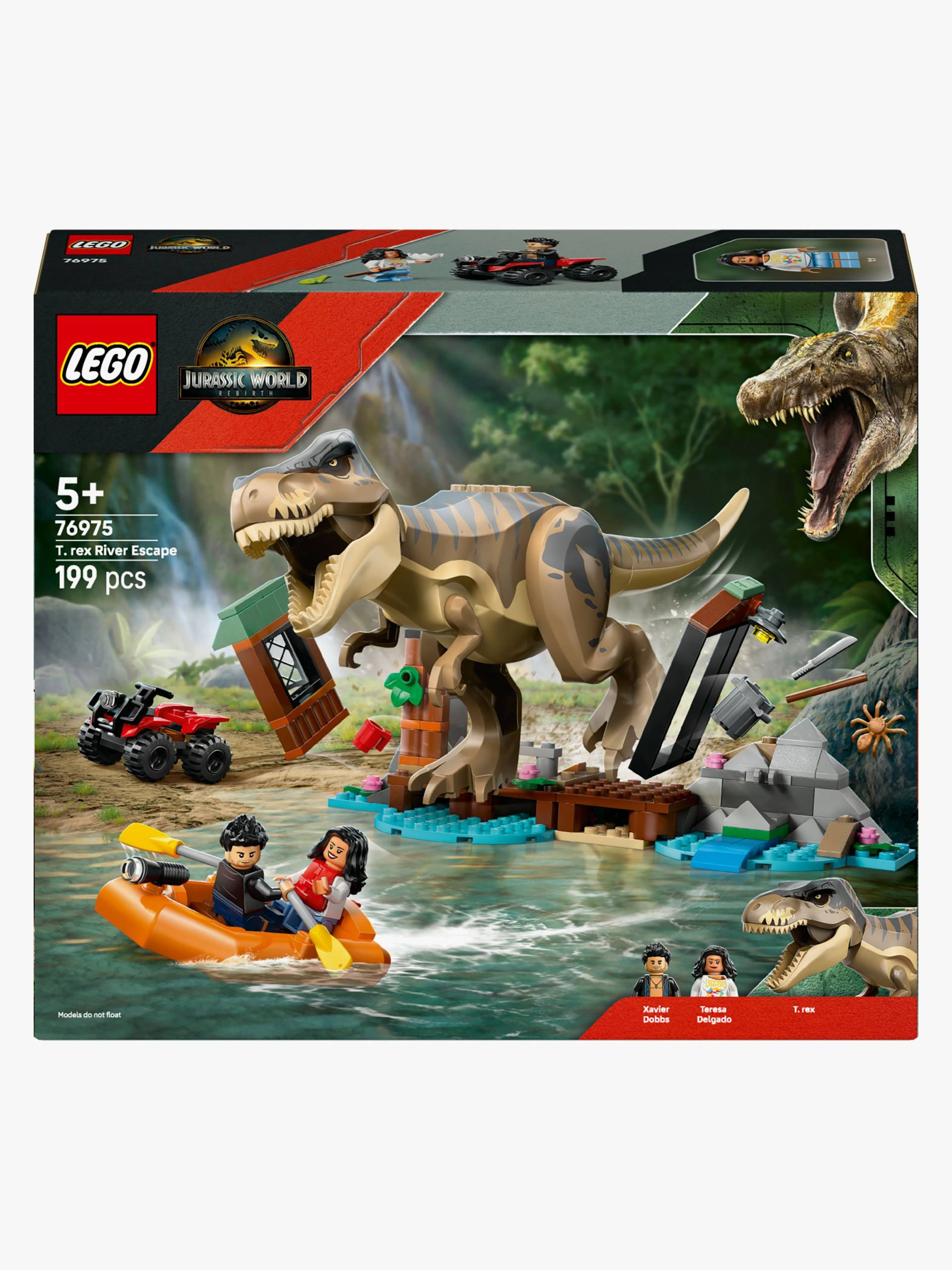 LEGO Jurassic World 76975 Flucht vor dem T.Rex LEGO Jurassic World 76975 Flucht vor dem T.Rex von LEGO