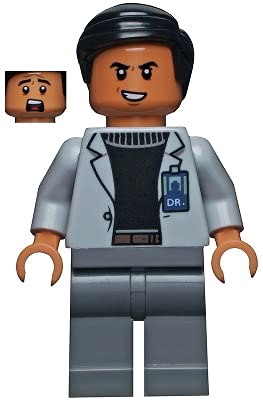 LEGO Jurassic World Dr. Wu (Evil Smile) Minifigur aus 75939 (Bagged) von LEGO