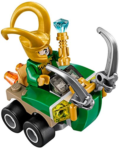 LEGO Marvel Super Heroes 76091 "Mighty Micros: Thor vs Loki" Konstruktionsspielzeug, bunt von LEGO