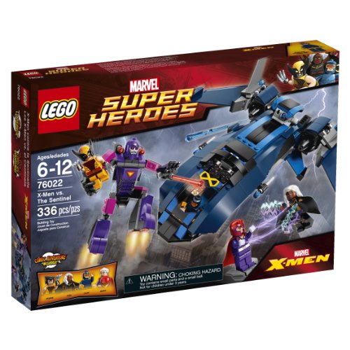 LEGO Marvel Super Heroes X-Men vs. The Sentinel Kinder/Mädchen, 336-teiliges Bausatz, Mehrfarbig, ab 6 Jahren, 336 Teile, Comics, Jungen/Mädchen, ab 12 Jahren von LEGO