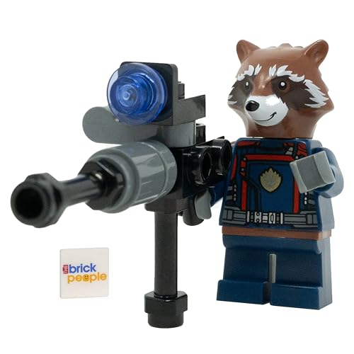 LEGO Marvel Superhelden: Rakete Waschbär Minifigur mit Blaster von LEGO