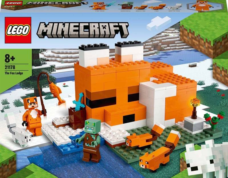 LEGO Minecraft 21178 Die Fuchs-Lodge von LEGO