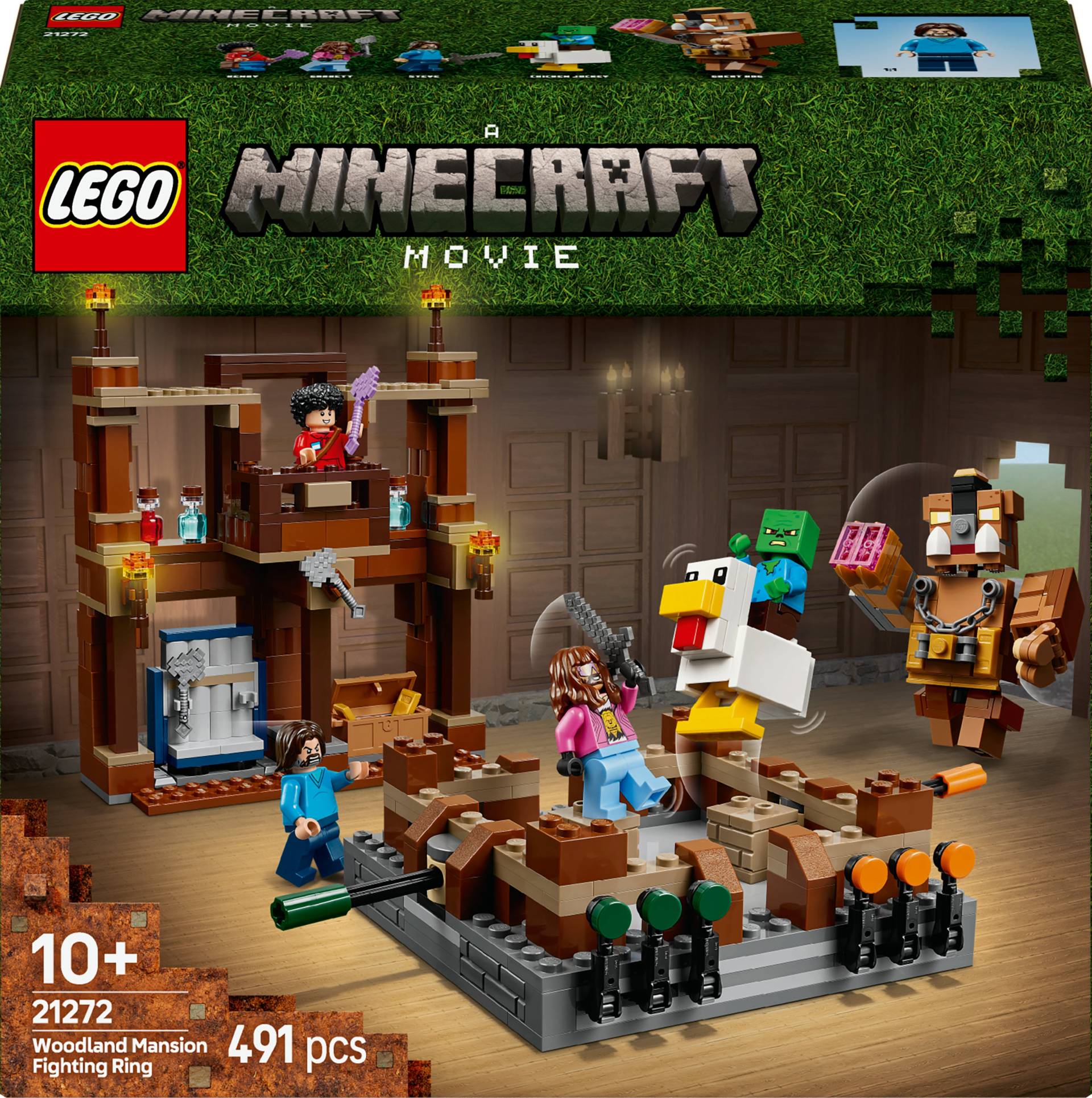 LEGO Minecraft 21272 Waldanwesen mit Boxring von LEGO