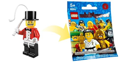 LEGO Mini Figuren Sammlerstücke: Zirkus Zirkusdirektor Minifiguren Serie 2 Rarität von LEGO