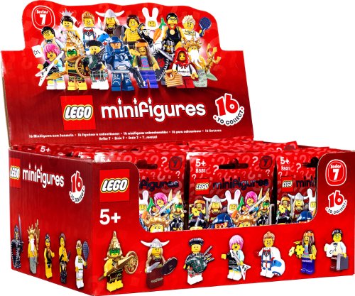 LEGO Minifigures – 4648588 – Bauspiel – Serie 7 – Box mit 60 Beuteln von LEGO