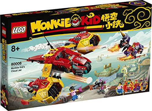 LEGO Monkie Kid 80008 Monkie Cloud Jet für Kinder von LEGO