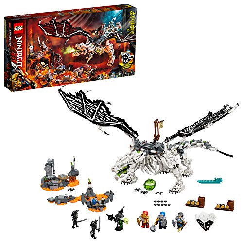 LEGO NINJAGO Skull Sorcerer’s Dragon 71721 NINJAGO Dragon Set Featuring Warrior Toy Figures, New 2020 (1,016 Pieces) von LEGO