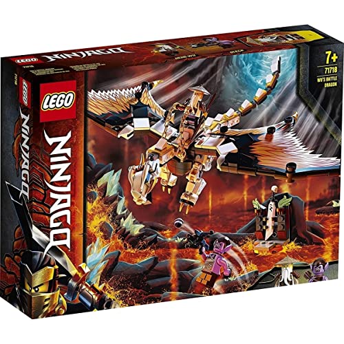 LEGO NINJAGO Wu’s Battle Dragon 71718 Ninja Battle Set Building Kit Featuring Buildable Figures, New 2020 (321 Pieces) von LEGO