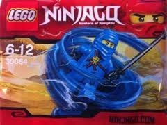 LEGO Ninjago 30084 Blauer Ninja Jay + Schwarzes Katana ULTRASELTENER Exklusiv Artikel von LEGO