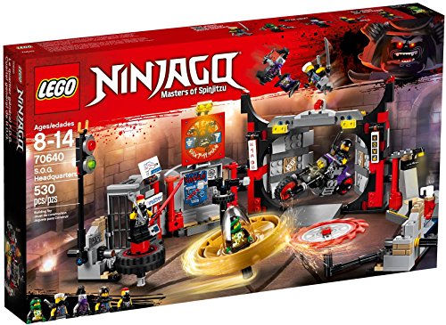 LEGO Ninjago 70640 "Hauptquartier der Motorradfahrer" Konstruktionsspielzeug, bunt von LEGO