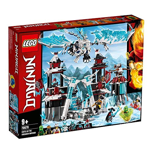 LEGO Ninjago 70678 Eisfestung mit Eisdrachen (1218 Teile) von LEGO