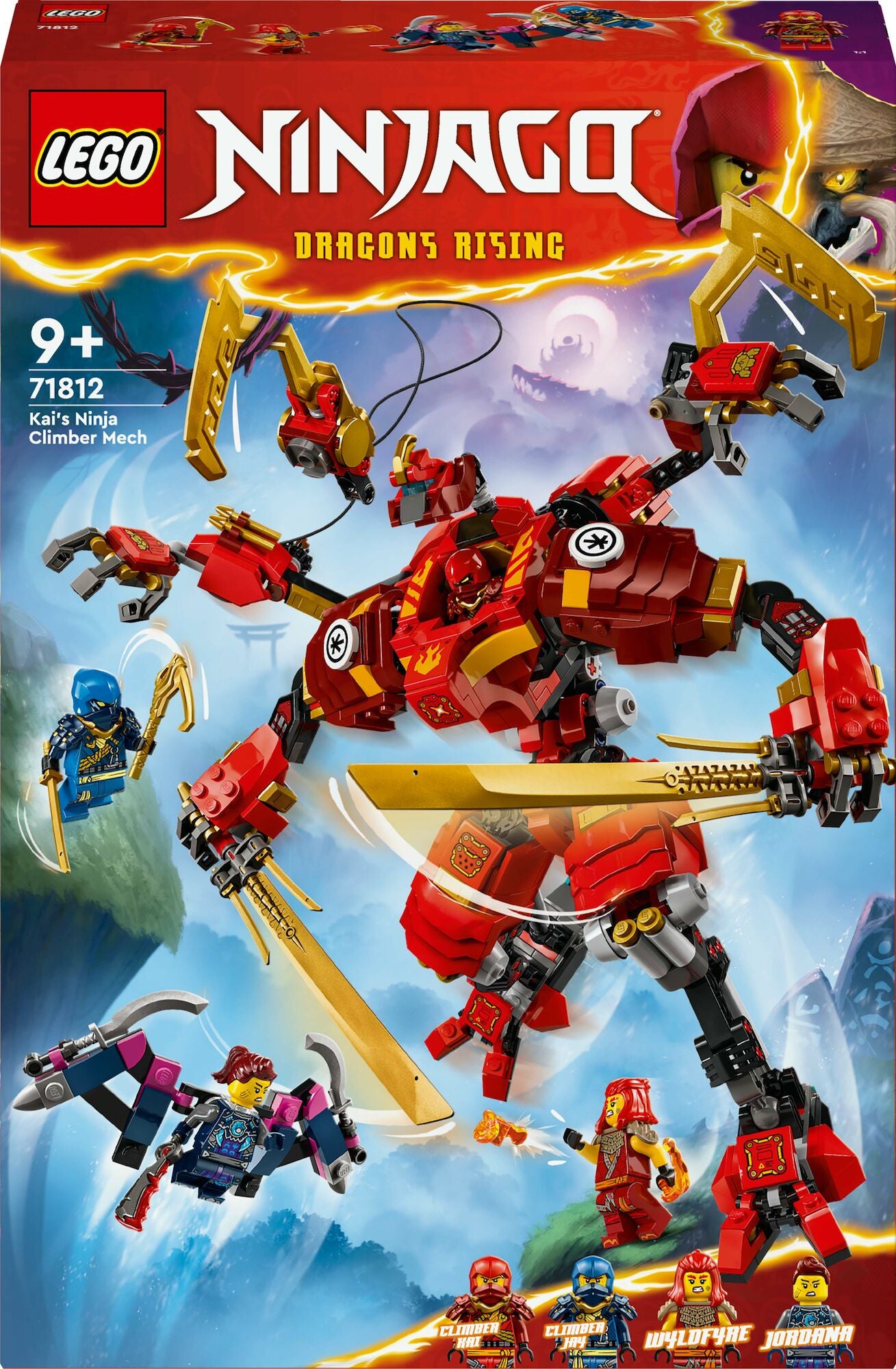 LEGO Ninjago 71812 Kais Ninja-Kletter-Mech von LEGO