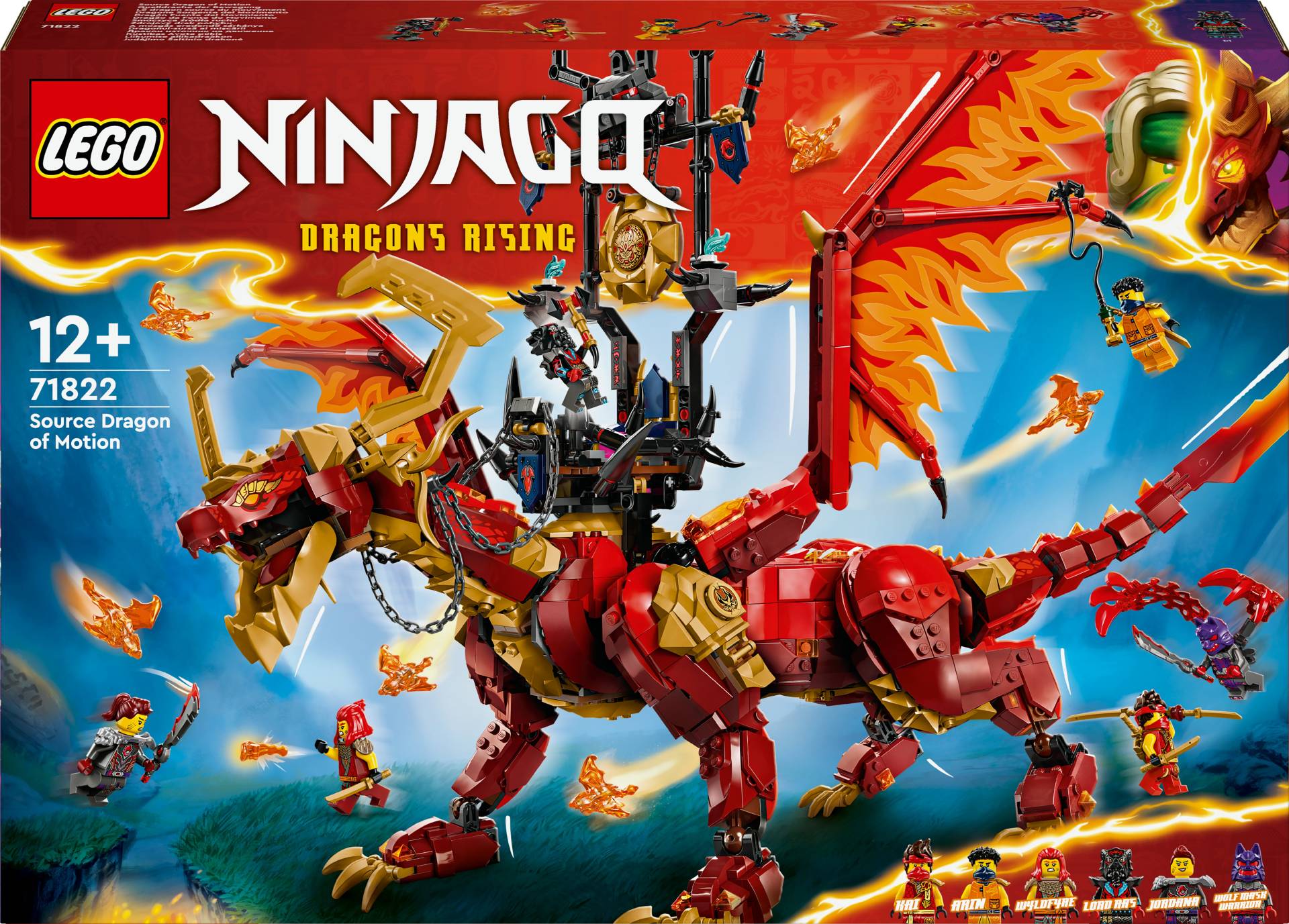 LEGO Ninjago 71822 Quelldrache der Bewegung von LEGO