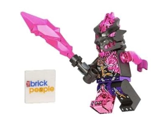 LEGO Ninjago Crystalized: Vengestone Guard Minifigur mit Vengestone Speer von LEGO