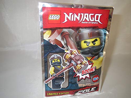 LEGO Ninjago Figur Cole mit Mega-Hammer - Limited Edition - 891839 - Polybag - von LEGO