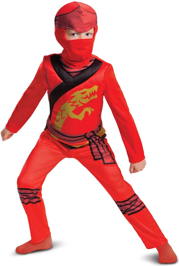 LEGO Ninjago Kai Kostüm mit Maske, 3-4 Jahre von LEGO