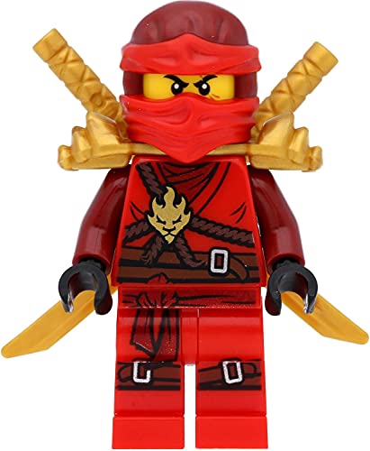 LEGO Ninjago Minifigur Kai in Ehrenrobe (2016, Tag der Erinnerung) mit Schwertern von LEGO