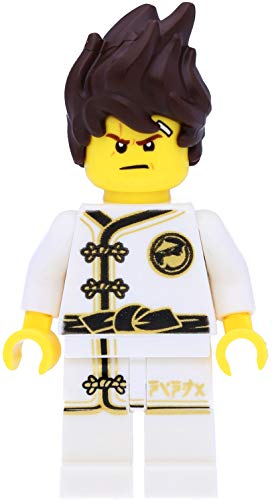 LEGO Ninjago Minifigur: Kai in weisser Wu-Cru Trainings-Robe mit Schwertern von LEGO