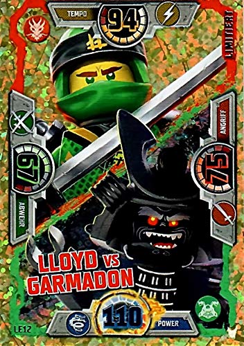 LEGO Ninjago Trading Card Game Serie 3 Limitierte Karte (LE12 Lloyd vs Garmadon) von LEGO