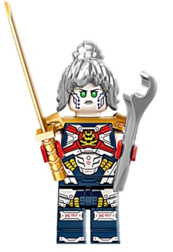 LEGO NINJAGO PIXAL Minifigur mit Schraubenschlüssel und Gold Katana P.I.X.A.L. von LEGO