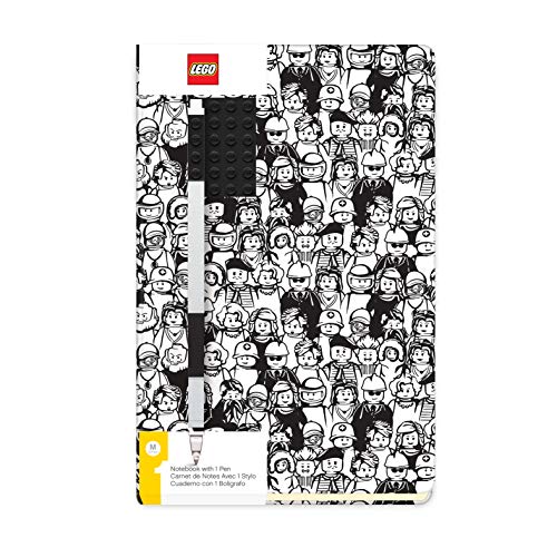 IQ LEGO Schreibwaren Notizbuch mit Gelstift - Minifigur von IQ