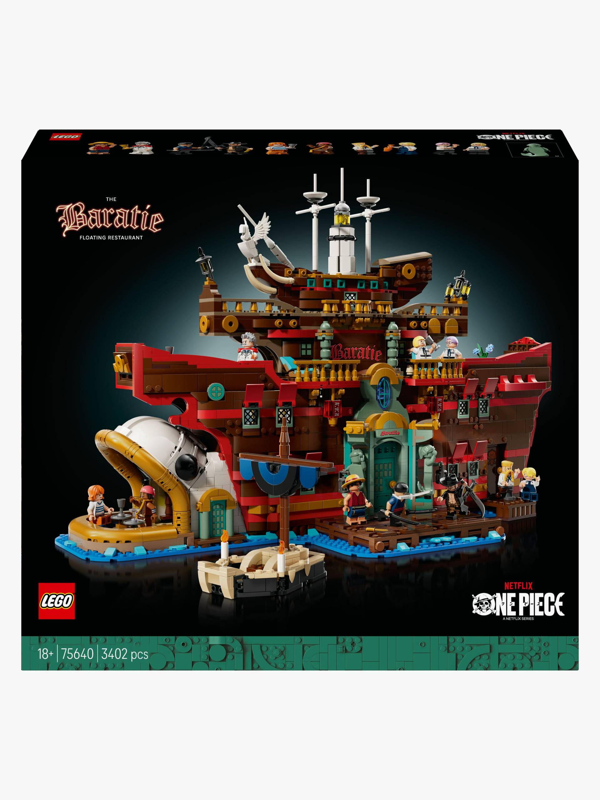 LEGO ONE PIECE 75640 Baratié, das Schwimmende Restaurant LEGO ONE PIECE 75640 Baratié, das Schwimmende Restaurant von LEGO
