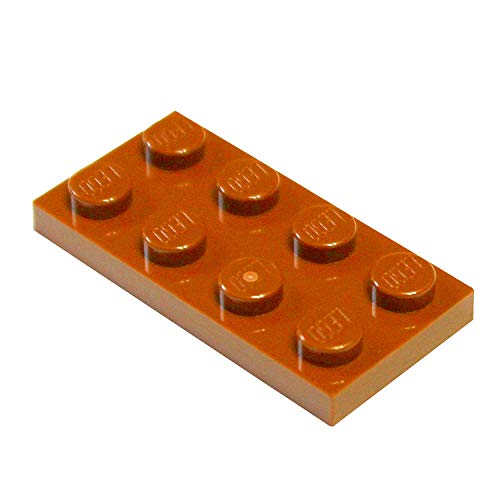 LEGO Parts and Pieces: Reddish Brown 2x4 Plate x20 von LEGO