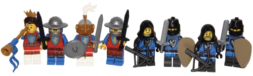 LEGO Ritter Minifiguren: Löwenritter & Falkenritter Figuren, Black Falcon Knights, Lion Knights (Löwen-& Falkenritter) von LEGO