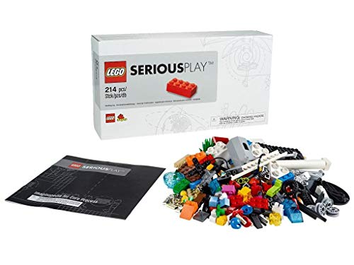 Lego® Serious Play Starter Kit – Baukasten mit 219 Teilen für Teambuilding & Problemlösung | Produktnummer 2000414 - Kreatives Baukastenset für Workshops & Meetings - Teamwork & Innovation von LEGO