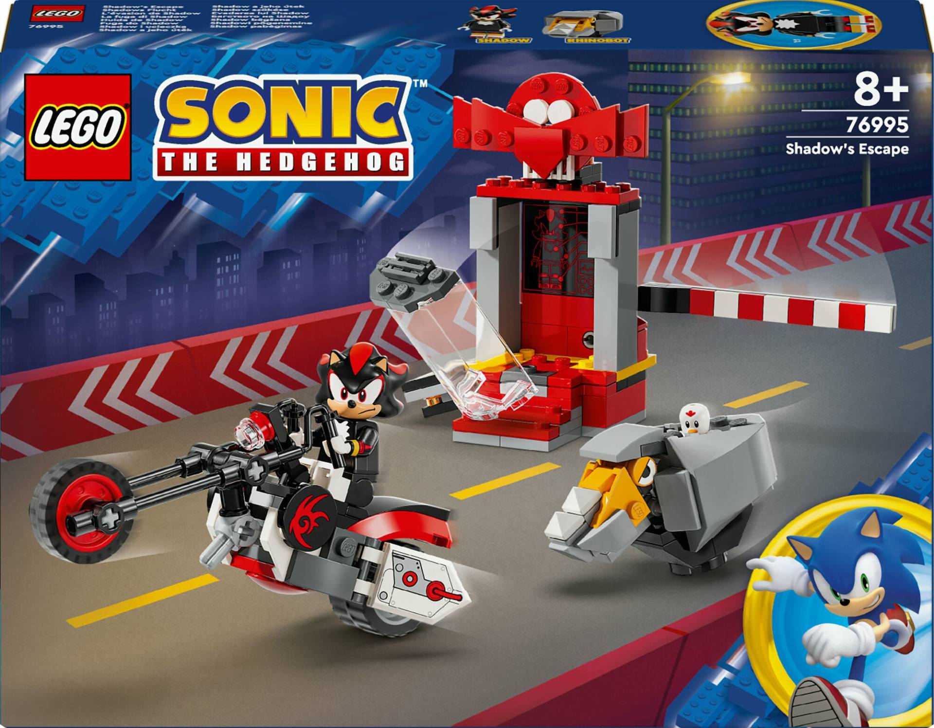 LEGO Sonic 76995 Shadow the Hedgehog Flucht von LEGO