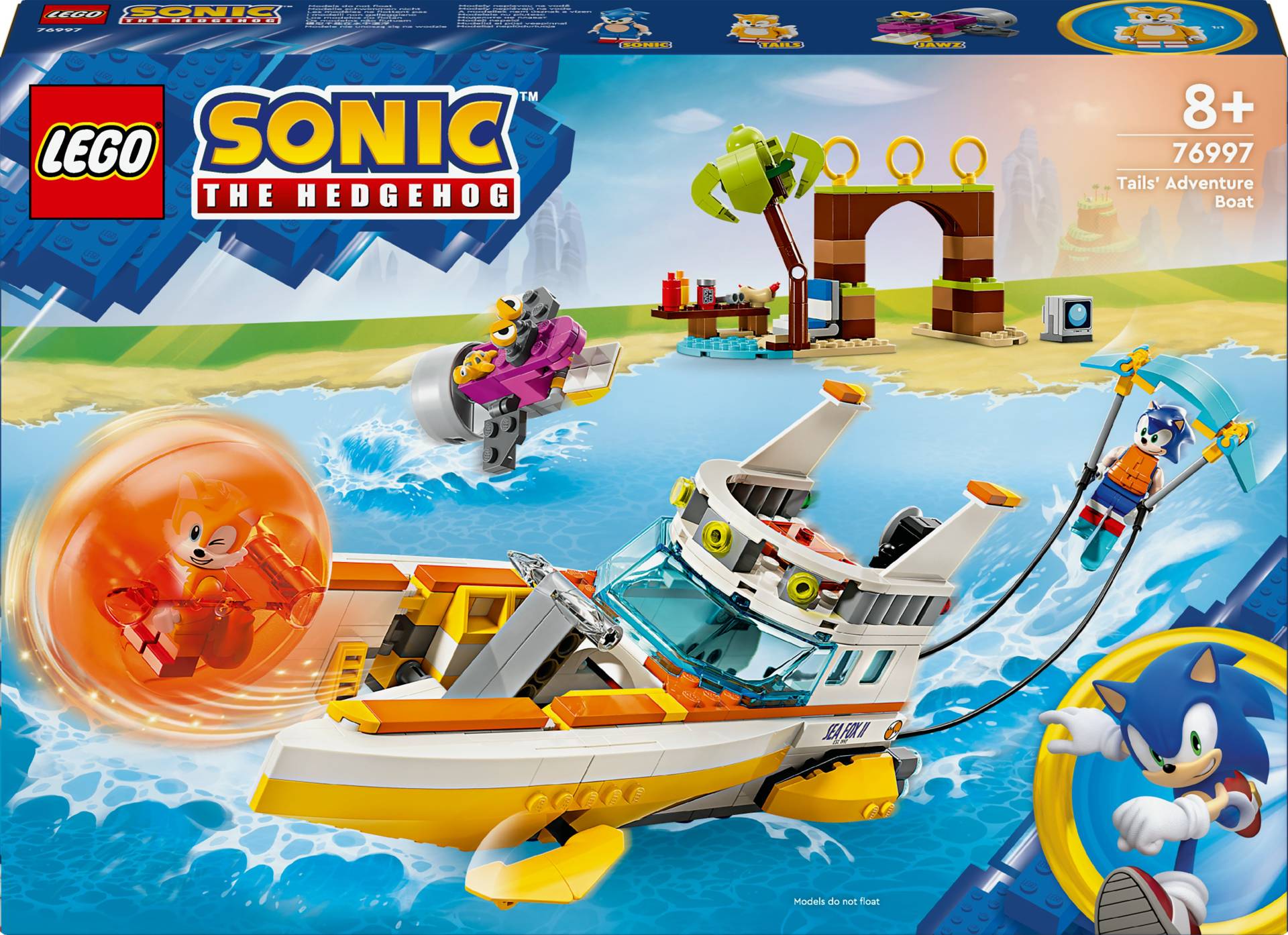 LEGO Sonic 76997 Tails‘ Abenteuerboot von LEGO