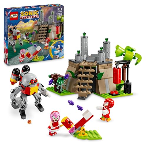 LEGO Sonic The Hedgehog Knuckles und der Schrein des Master Emerald, Spielzeug zum Sammeln, Geschenk für Gamer, Abenteuer-Bauset für Jungen und Mädchen ab 8 Jahren 76998 von LEGO