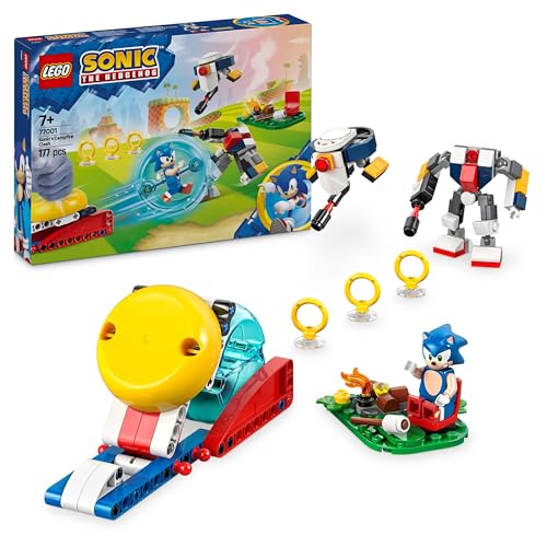 LEGO Sonic The Hedgehog Sonics Showdown am Lagerfeuer, Gaming Spielzeug für Kinder und Videospielfans, Bauset für Jungen und Mädchen ab 7 Jahren, Abenteuer Spielset, Sammlerstück 77001 von LEGO