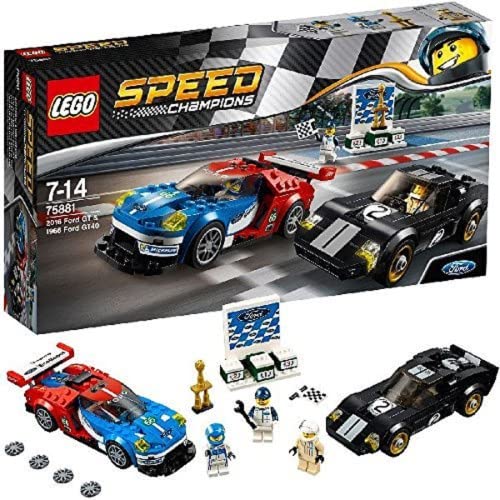 LEGO Speed Champions 75881-2016 Ford GT und 1966 Ford GT40 von LEGO