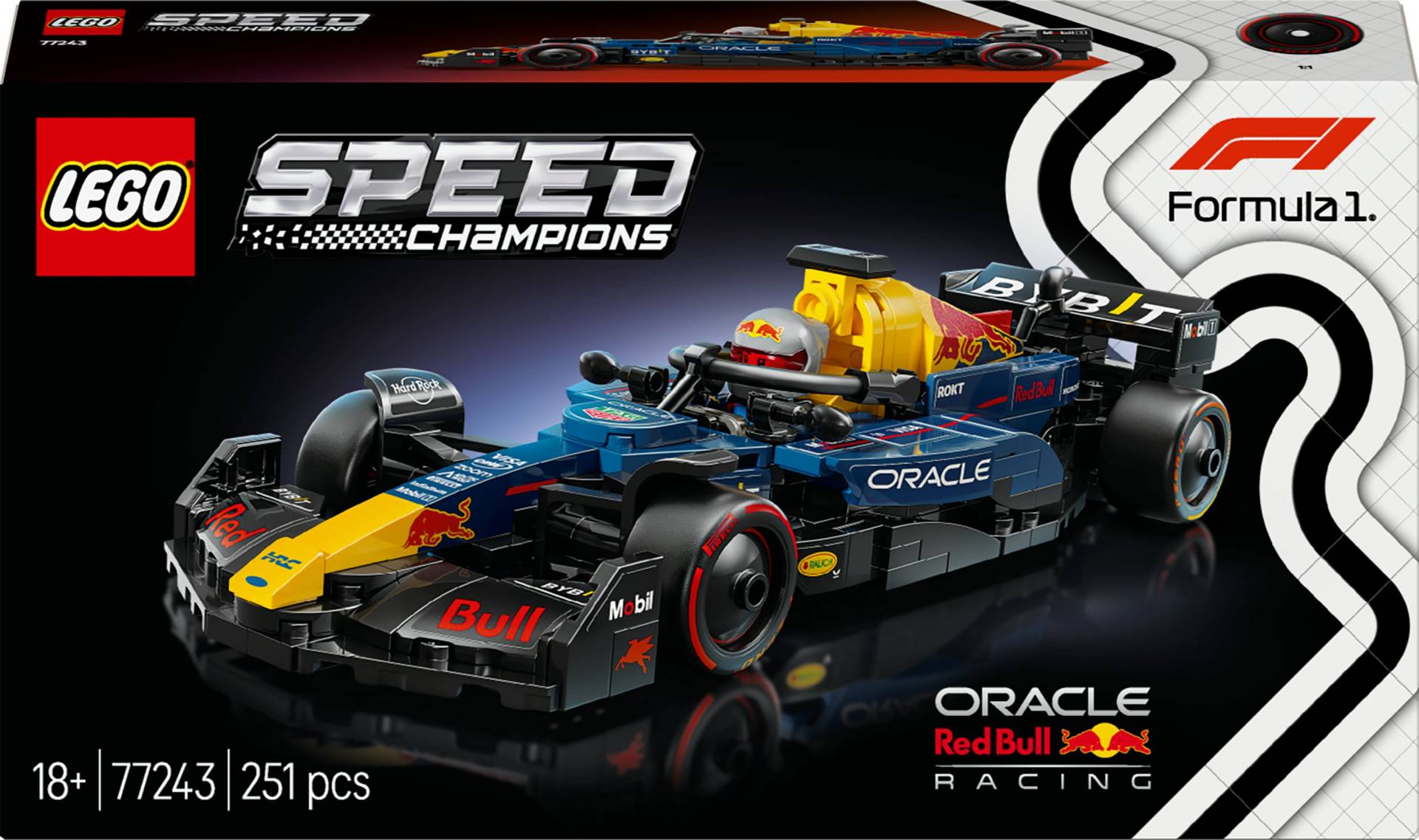 LEGO Speed Champions 77243 Oracle Red Bull Racing RB20 F1 Rennauto von LEGO