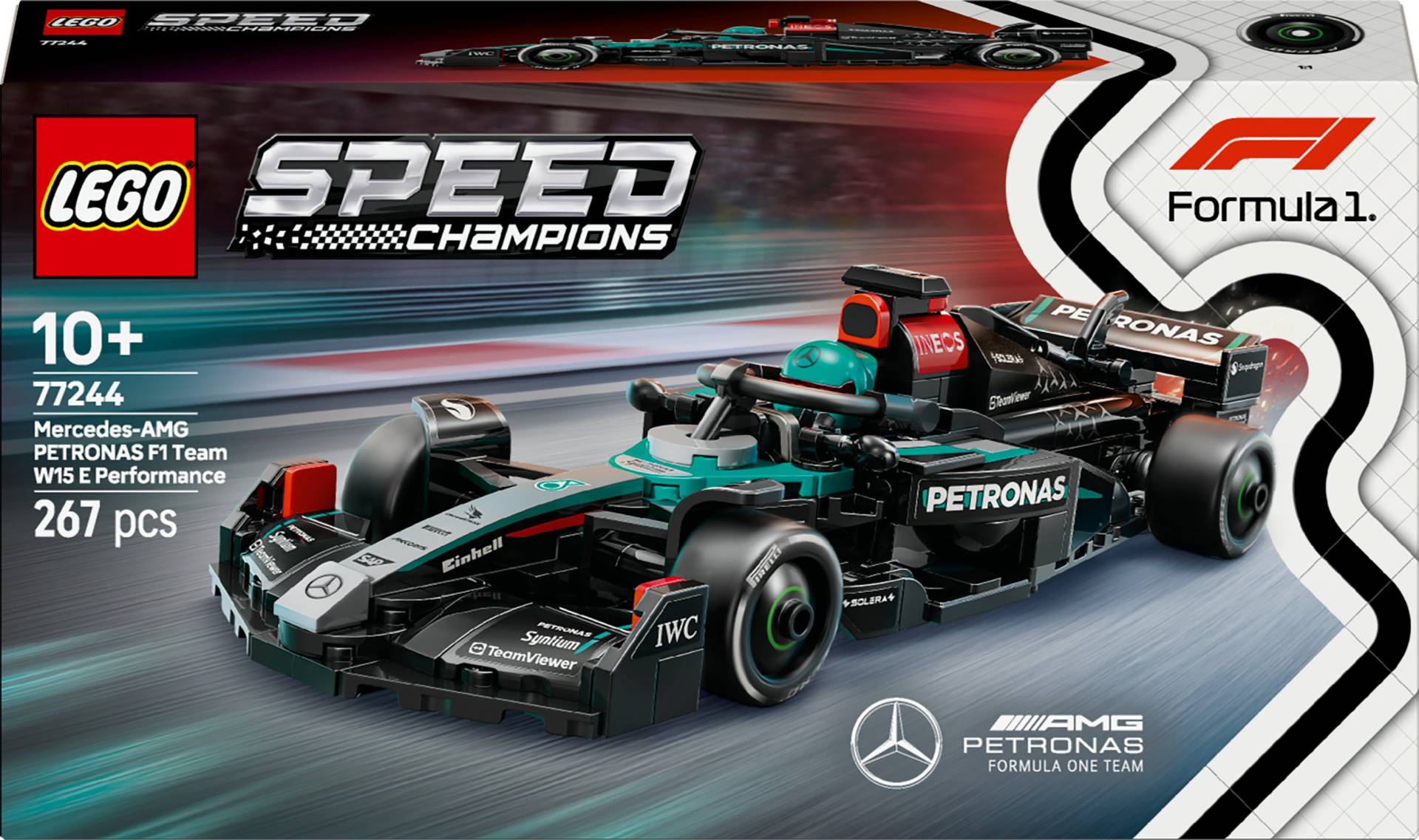 LEGO Speed Champions 77244 Mercedes-AMG F1 W15 Rennauto von LEGO