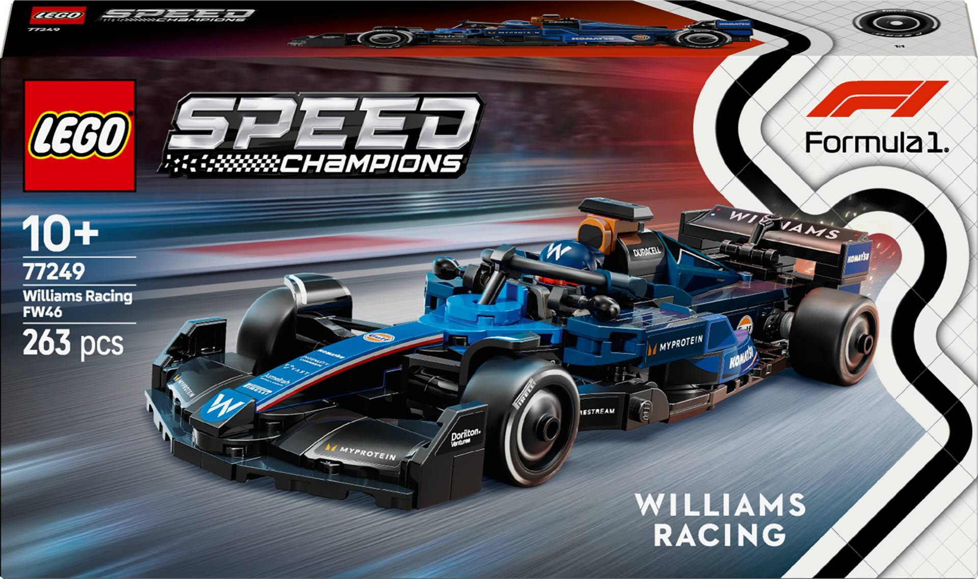 LEGO Speed Champions 77249 Williams Racing FW46 F1 Rennauto von LEGO