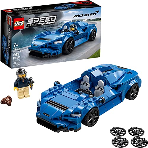 LEGO Speed Champions McLaren Elva 76902 Building Kit; Top Toy Car; Cool Toy for Kids; New 2021 (263 Pieces) von LEGO