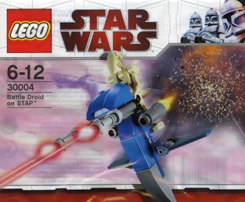 LEGO Star Wars 30004 Battle Droid on Stap / Kampfdoide auf Gleiter (Polybeutel) von LEGO