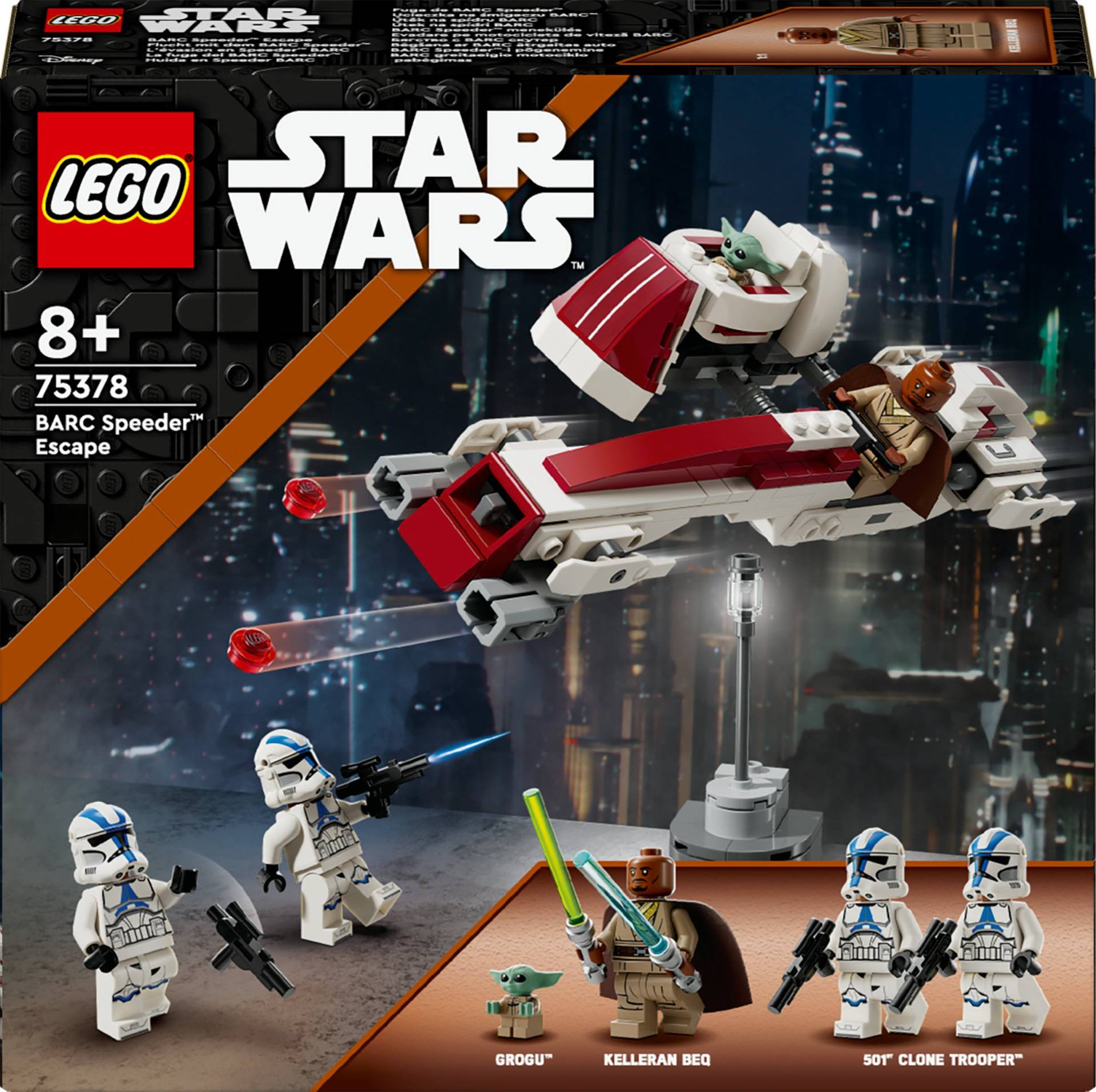 LEGO Star Wars 75378 Flucht mit dem BARC Speeder von LEGO