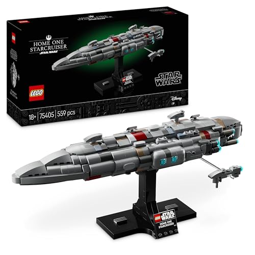 LEGO Star Wars 75405 Home One Starcruiser aus Die Rückkehr der Jedi-Ritter - Sternenschiff Modell - Fantasy Set und Sammlerstück zum Bauen und Ausstellen - Geschenk für Erwachsene & Jugendliche Fans von LEGO