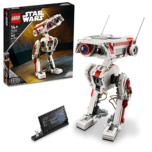 LEGO Star Wars BD-1 75335 Posable Droid Figur Modellbauset, Raumdekoration, Erinnerungsstücke Geschenkidee für Teenager aus The Jedi: Survivor Videospiel von LEGO