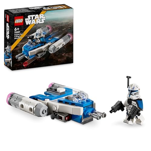 LEGO Star Wars Captain Rex Y-Wing Microfighter, baubares Spielzeug-Sternenschiff Steinen zum Sammeln, Geschenkidee für Jungen und Mädchen ab 6 Jahren 75391 von LEGO
