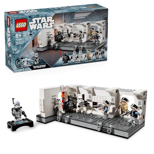 LEGO Star Wars Das Entern der Tantive IV, Bauspielzeug zum Film Eine Neue Hoffnung, Fantasy-Spielset für Kinder zum Sammeln, Geschenk-Idee für Jungen und Mädchen ab 8 Jahren sowie für Sammler 75387 von LEGO