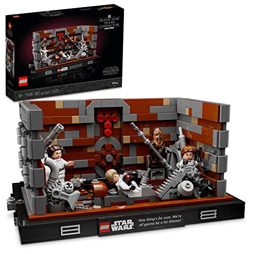 LEGO Star Wars Death Star Trash Compactor Diorama 75339 Bausatz, 802-teilig von LEGO