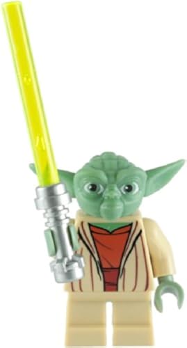 LEGO Star Wars Minifigur - Meister Yoda mit grünem Lichtschwert LEGO Star Wars Minifigur - Meister Yoda mit grünem Lichtschwert von LEGO
