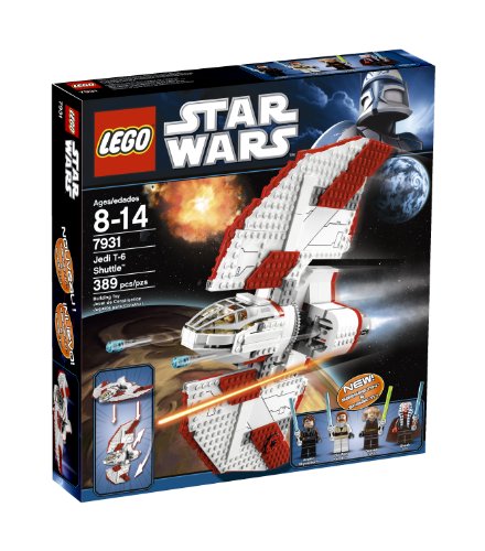 LEGO Star Wars T-6 Jedi Shuttle 389stück Baukasten – -Spiele BAU (Mehrfarbig, 8 Jahr (S), 389 Stück (S), 14 Jahr (S), 35 cm, 25 cm) von LEGO