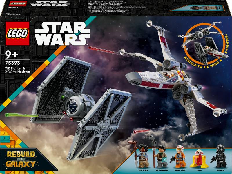 LEGO Star Wars TM 75393 Mashup aus TIE Fighter &  X-Wing von LEGO